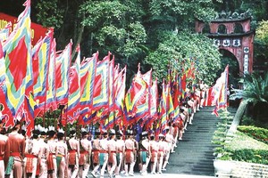 拨资 3000 亿元修建雄王庙歷史遗迹区