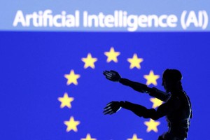 欧洲议会通过历史性法案 首次规范人工智能。（示意图：路透社）