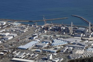 图为东京电力福岛第一核电站。（图：共同社）