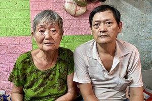 汤丽娟和儿子杜绍何