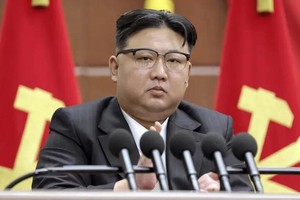 朝鲜国务委员会委员长金正恩。（图：朝中社）