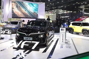 温捷出席2024年曼谷国际汽车展。（图：越通社）