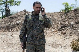 真主党高级指挥官维萨姆-塔维尔（Wissam Tawil）在黎巴嫩南部Kherbet Selem村以色列空袭中丧生。2024年1月8日真主党军事媒体发布这张未注明日期的照片。（图：AP）