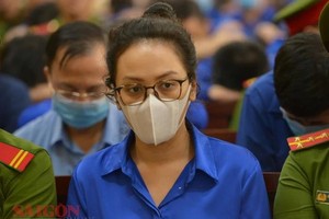 庭审上的被告人张惠云。（图：高昇）