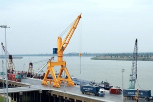 柬埔寨贸易港口。