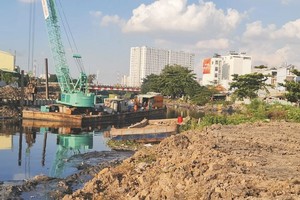 参良－槟桔－水涨涌整饬项目正在开展中。