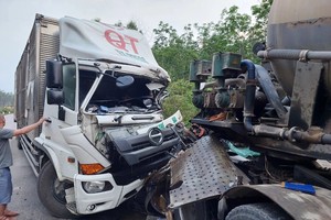 事故现场。（图：海芳）