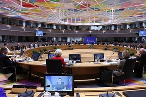 欧盟领导人举行峰会讨论乌克兰战事、伊朗及以色列危机。（图：互联网）