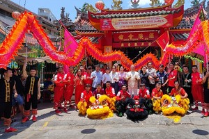 仁义堂参加第十届高桩南狮与传统南狮国际锦标赛