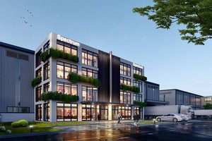 Artist Impression of Spectrum Nghe An Ready Built Factory