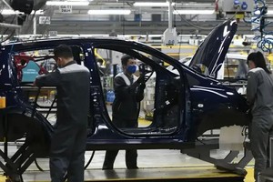 图为越南海防市的VinFast汽车制造厂一隅。（图：岳阮）