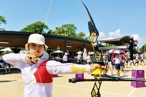 越南射箭运动员杜氏映月。（图：互联网）