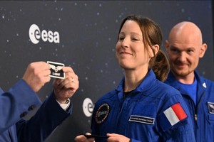 法国宇航员索菲‧阿登诺。（图：AFP）