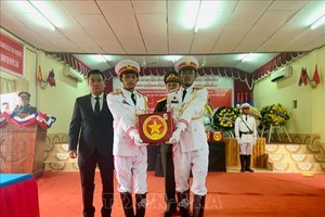 在老挝牺牲烈士骸骨回国安葬