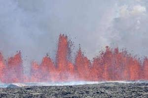 冰岛火山 5 个多月来第五次喷发