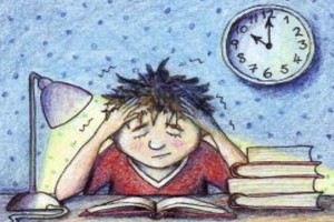  考生在考前会发生焦虑、紧张等情绪。（示意图：互联网）