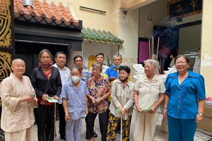 观音精舍关爱贫困户