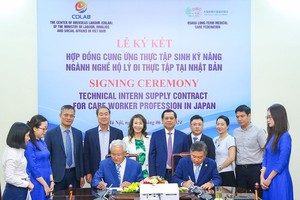 赴日越南实习生月薪 3600 万元