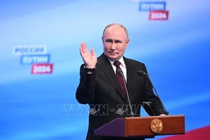 俄罗斯总统普京。（图：越通社）