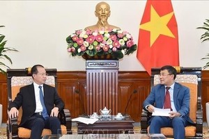 越南外交部常务副部长会见中国全国人大外事委员会副主任委员