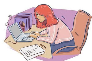 久坐有害健康。