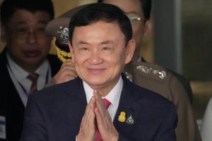 泰国前总理他信。（图：AP）