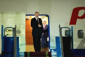 俄罗斯总统普京离开河内，圆满结束对越南的国事访问。（图：tienphong.vn）