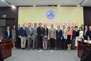 岘港市与美国促进合作小组成立