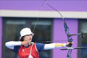 越南射箭运动员杜氏映月。（图：互联网）