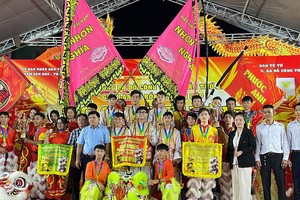 仁义堂获杜公相龙狮锦标赛冠军