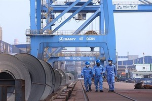 成品钢铁获预报今年将取得增长。（图：越通社）