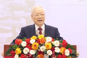 党中央总书记阮富仲。（图：VOV）