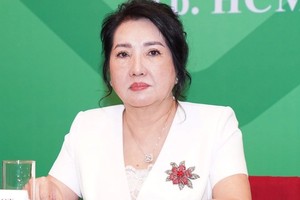 嘉莱国强公司总经理阮氏如鸾。（图：杜忠）