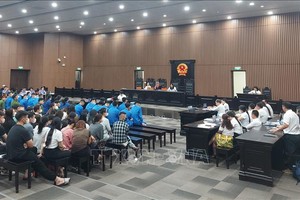 庭审现场。（图：越通社）