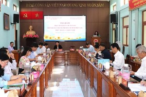 座谈会现场一隅。（图：蔡芳）