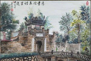 蔡忠书画作品欣赏