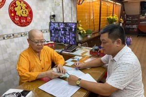 各华人会馆、单位捐助灾区同胞