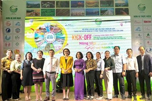 与会代表合影留念。（图：市党部新闻网）