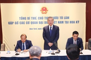 党中央总书记、国家主席苏林会见越南驻美大使馆工作人员