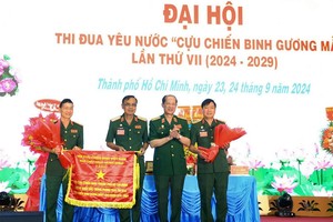 市退伍军人率先垂范参加爱国竞赛运动