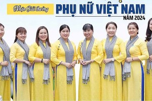 荣获越南妇女集体奖