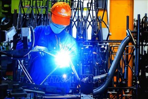 今年第三季度的加工制造工业仍延续第二季度的积极增长势头。（示意图：越通社）