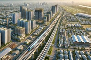 守添-隆城铁路线。（AI生成图片）