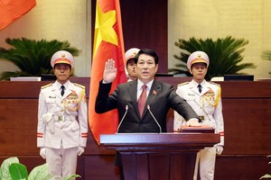 梁强同志获推选出任越南社会主义共和国国家主席职务