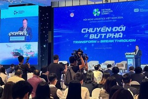 越南物流会议现场。（图：士铜）