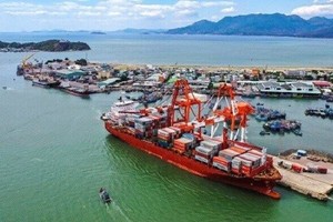 图为平定省符美港一隅。（图：交通报）