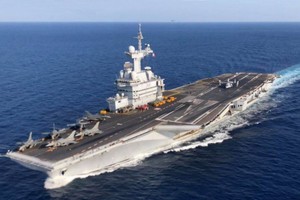 发过“戴高乐”号航空母舰。（图：互联网）