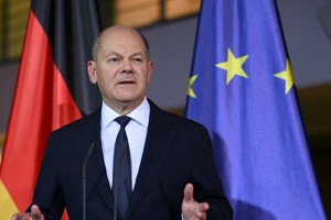 德国总理朔尔茨。（图：路透社）