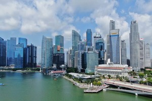 新加坡中央商务区一隅。（图：互联网）