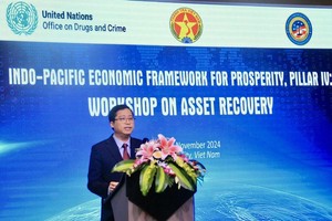 政府监察总署副总署长杨国辉在研讨会上发言。（图：PV）